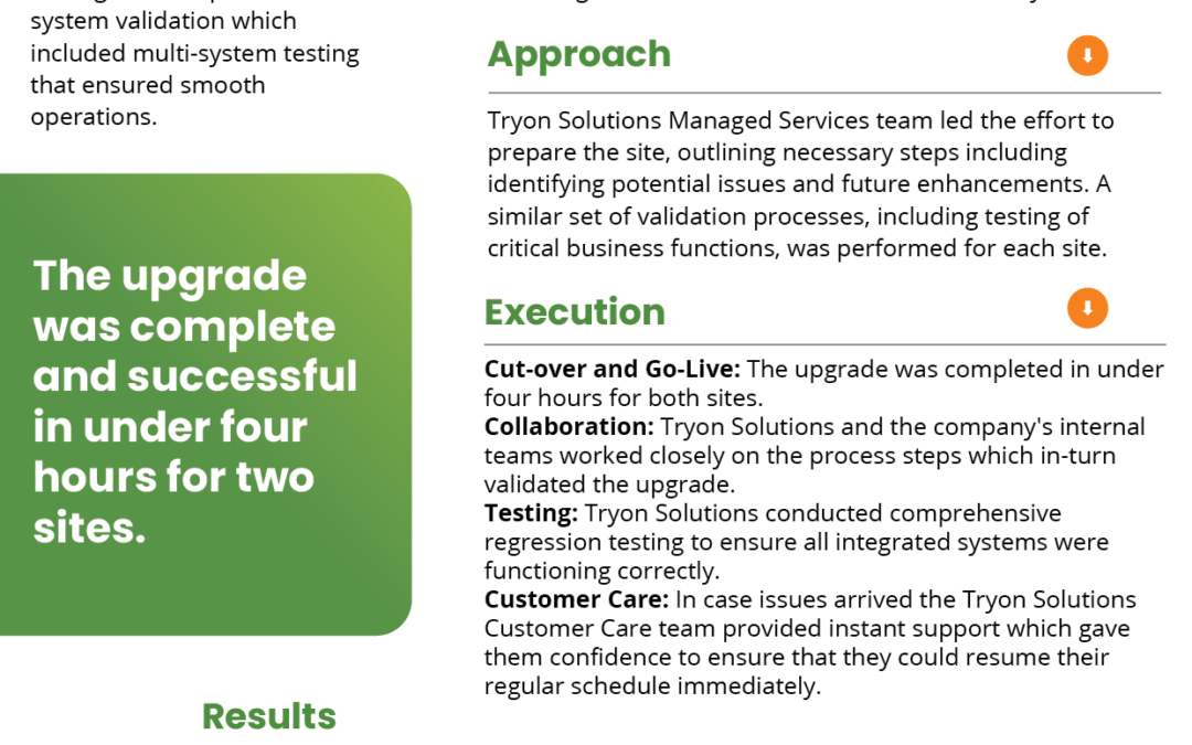 Successful WMS Upgrades for Global Confectionery Leader: Case Study