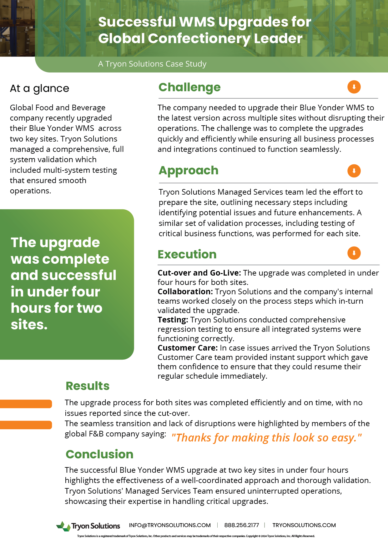 WMS Case Study