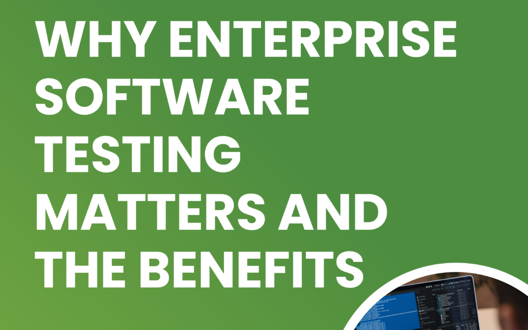 Why Enterprise Software Testing Matters and the Benefits