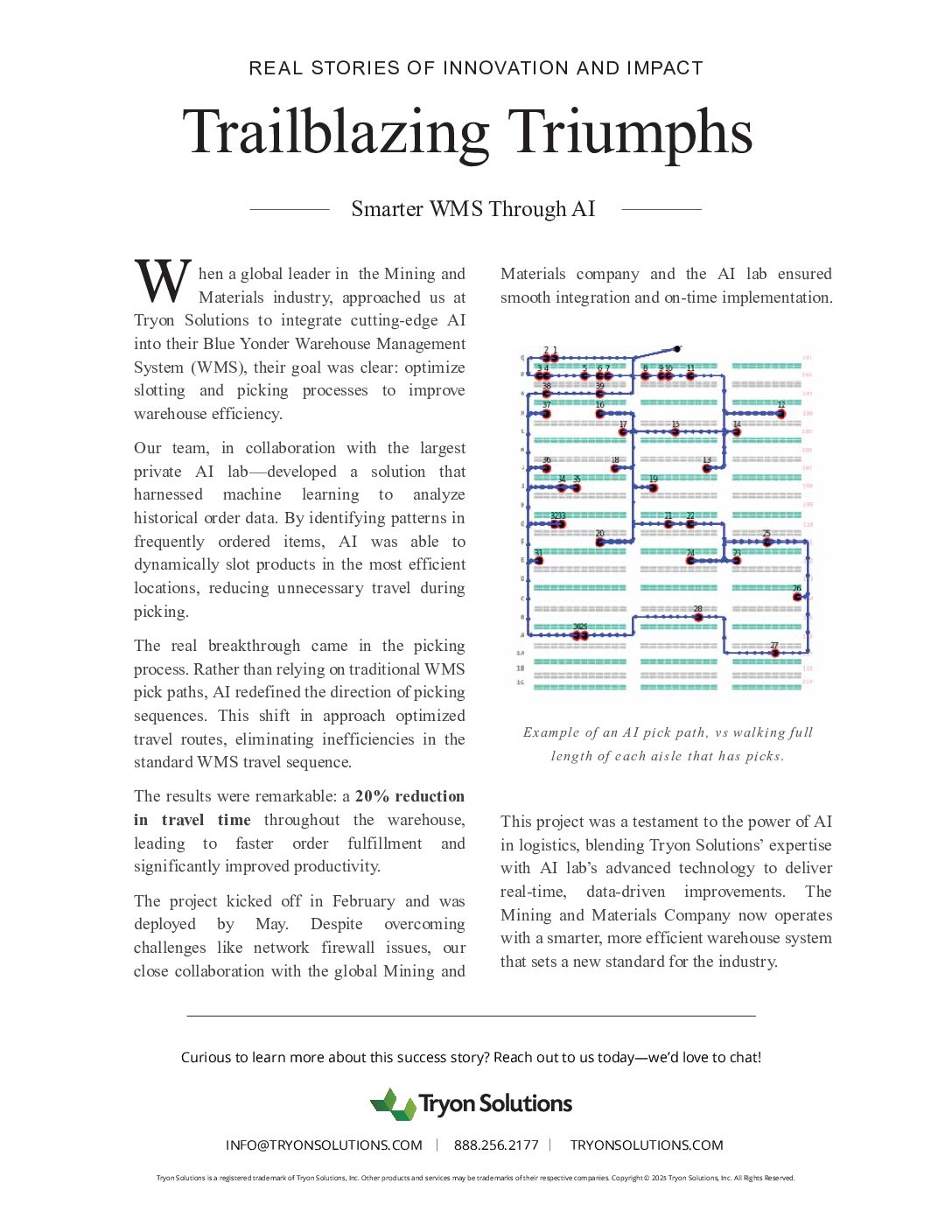 Smarter WMS through AI